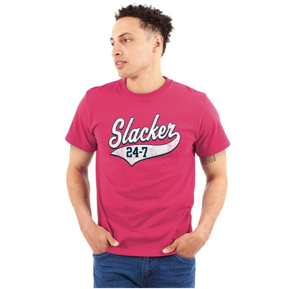 Slacker 247 Couch Potato Lazy Funny Plus Size Crewneck Graphic Tee Shirt Brisco Brands 2X