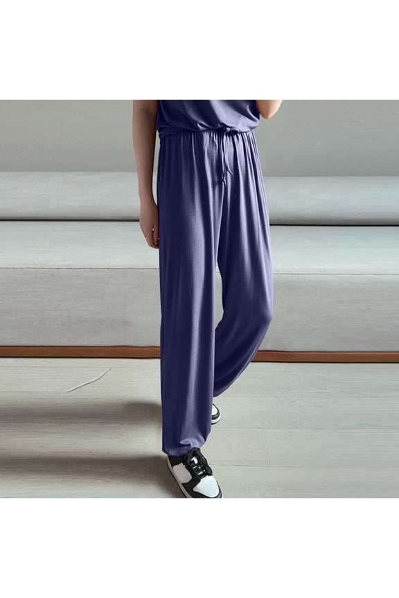 Slacks Women's Spring Drape Loose Skinny Leggings Summer Thin Women's Sports Harem Pants Pant Rompers for Women Casual Maternity Pants for Women Business Casual A Tracksuit for Women Women Trouser