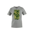 thumbnail image 1 of Slainte Skeleton Leprechaun St. Patricks Day Cheers Design Men's T-shirt, 1 of 3
