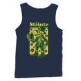 thumbnail image 1 of Slainte Skeleton Leprechaun St. Patricks Day Cheers Design Men's Tank Top, 1 of 3