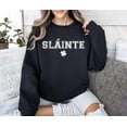 thumbnail image 1 of Slainte Sweatshirt, St Patrick's Day Sweatshirt, Womens Irish Sweatshirt, Lucky Sweatshirt, Irish Shirt, Trendy St Patricks Day Shirt SWEATSHIRT All Size S-5XL, 1 of 5