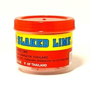Slaked Lime Paste Limestone Paste 3.5 Oz. Pack Of 2 (Red)