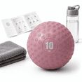 Slam Ball Sand-filled No Weighted With Textured Grip For Exercise ...