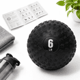 Slam Ball Sand-filled No Weighted With Textured Grip For Exercise ...