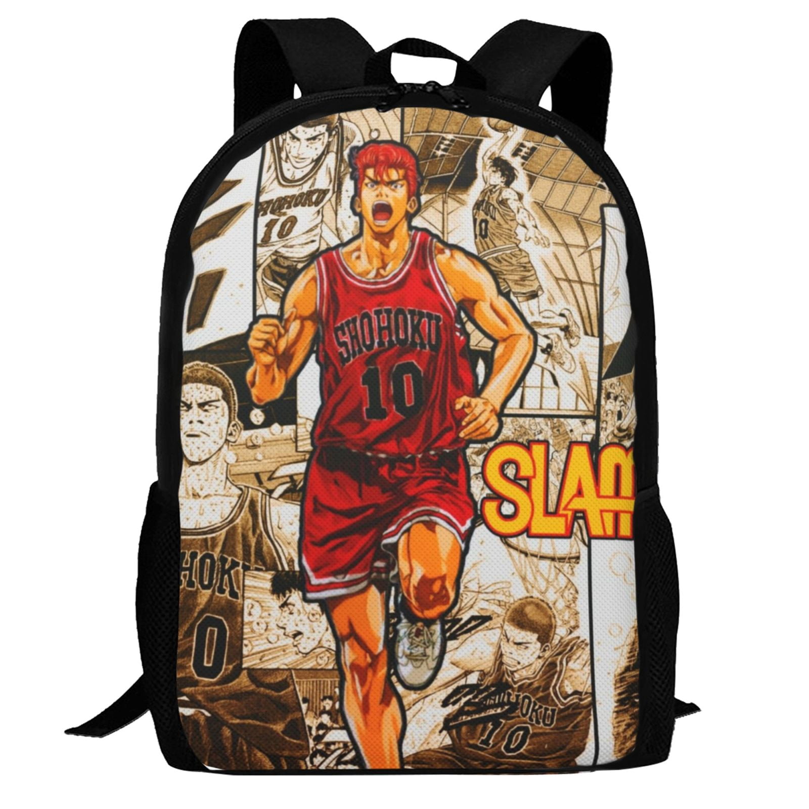 Slam Dunk Backpack, 3d Printed Laptop Backpack, Water Resistant ...