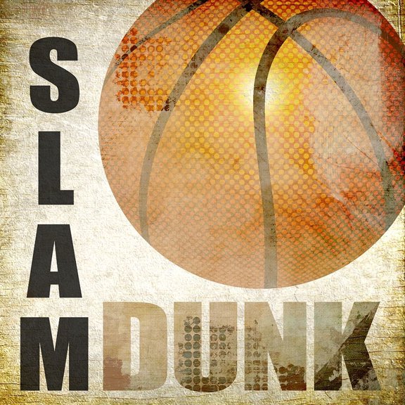 Slam Dunk Poster Print by Allen Kimberly