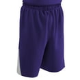 thumbnail image 1 of Slam Dunk Reversible Basketball Shorts, Youth Small, Purple and White, 1 of 2