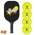 thumbnail image 1 of Slam Master Pickleball Paddle All Ages, 4 Pickleball Balls, 1 of 3