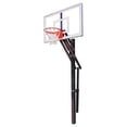 thumbnail image 1 of Slam Nitro Steel-Glass In Ground Adjustable Basketball System, Navy Blue, 1 of 1