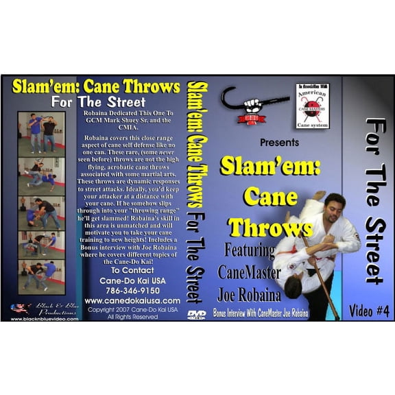 Slam'em! Cane Throws For Street #4 DVD Robaina