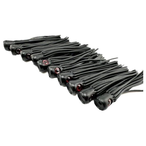 Slammer Chuggers Lures 10 Pack 11cm Diameter for Sm & M Ballyhoo Tuna, Sailfish, Marlin,Mahi Lures