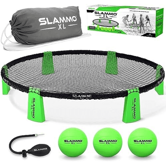Slammo XL Game Set | Huge 48" Net | Great for Beginners, Younger Players or Group Play$$Sport & Recreation Other