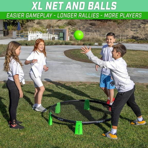 Slammo XL Game Set with 48 Inch Net, Perfect for Beginners and Group