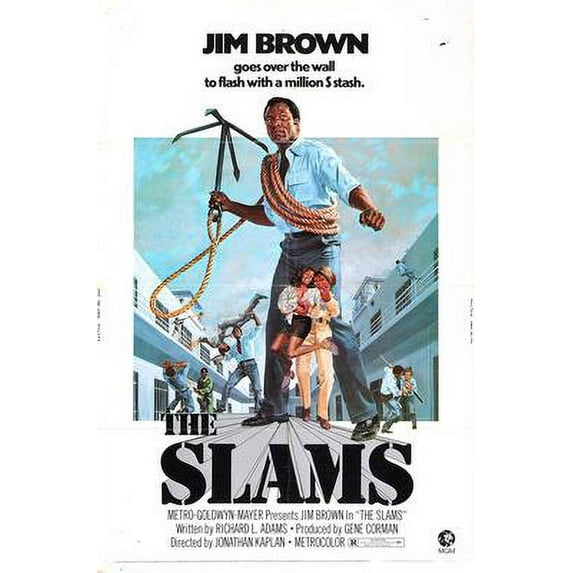 Slams The Movie Poster Art Poster 24x36 Unframed, Age: Adults, Rectangle Z Posters