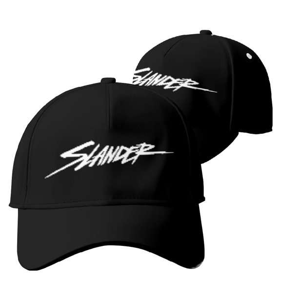 Slander 3D Print Men/Women Baseball Cap Hat Soft Outdoor Strapback Lightweight Adjustable Size