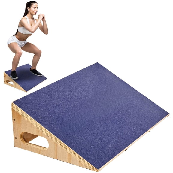 Slant Board for Squats,  Incline Board for  Over , Wooden Non-Slip 25  Incline Durable Board for  Stretch, Weightlifting, Fitness, 1000 Lbs Weight Capacity