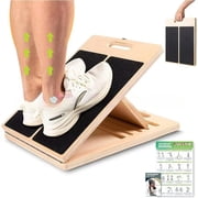 Slant Board for Calf Stretching, Adjustable Wooden Calf Stretcher Incline Board, Calf Stretch Board for Squats Leg Knees Heel Ankle Stretching
