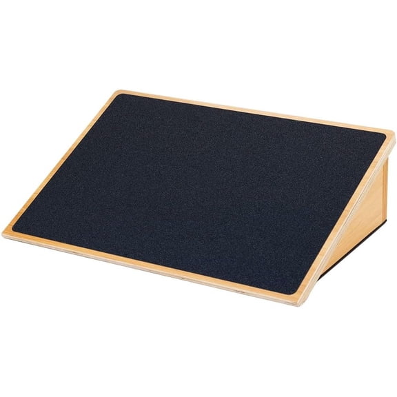 Slant Board for Squats & , Heavy-Duty Incline Board with Non-Slip Surface, Fixed 25? Wooden Stretch Board, 1000 Lbs Capacity