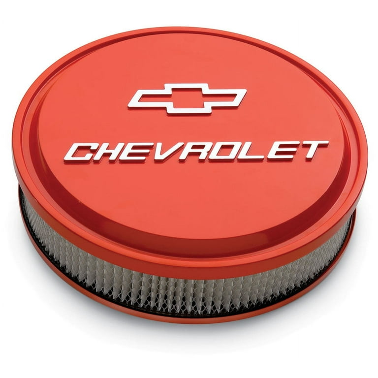 Proform Slant Edge Bowtie Air Cleaner Chevy Orange Proform Slant Edge Bowtie Air Cleaner Chevy Orange