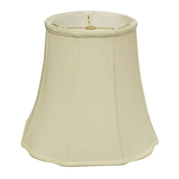 Table Lamps Slant Fancy Octagon Softback Lampshade with Washer Fitter, Egg,Floor Lamps