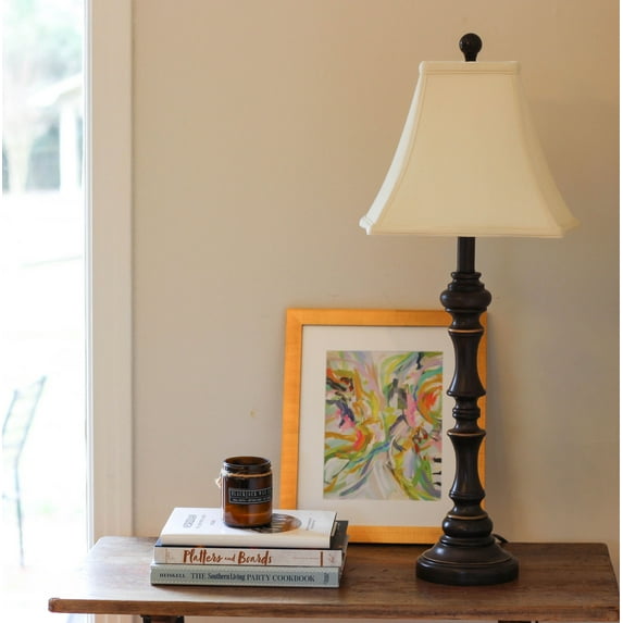 Table Lamps Slant Fancy Square Softback Lampshade with Washer Fitter, Egg,Floor Lamps