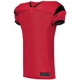 thumbnail image 1 of Slant Football Jersey, Maroon & White - Extra Large, 1 of 1