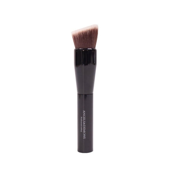 Slant Head Contour Brush Blush Loose Powder Brush Fine Non-marking Soft Bristles Portable Base Makeup Application Tools