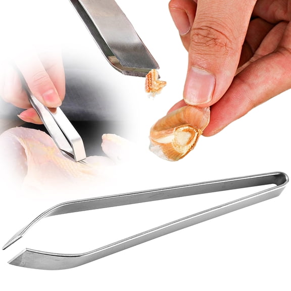 Slant-Mouth Pig Hair and Multi-Purpose Tweezers - Practical Kitchen Helper