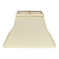 thumbnail image 1 of 14"W Fabric Slant Rectangle Bell Hardback Lampshade in Off-White, 1 of 3