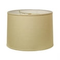 thumbnail image 1 of Slant Retro Drum Hardback Lampshade with Washer Fitter, Beige, 1 of 2