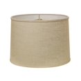 thumbnail image 1 of Slant Retro Drum Hardback Lampshade with Washer Fitter, Stonewash, 1 of 3