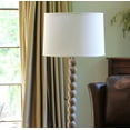 thumbnail image 1 of Table Lamps Slant Retro Drum Hardback Lampshade with Washer Fitter, White,Floor Lamps, 1 of 4