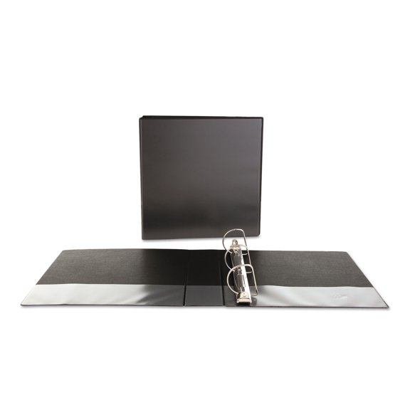 Slant-Ring View Binder, 3 Rings, 2" Capacity, 11 X 8.5, Black | Bundle of 5 Each