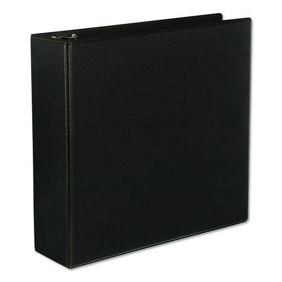 Slant-Ring View Binder, 3 Rings, 3" Capacity, 11 X 8.5, Black | Bundle of 2 Each