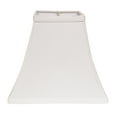 thumbnail image 1 of Slant Square Bell Hardback Lampshade with Washer Fitter, White, 1 of 3