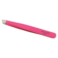 thumbnail image 1 of Slant Tweezer Neon Pink, 1 of 2