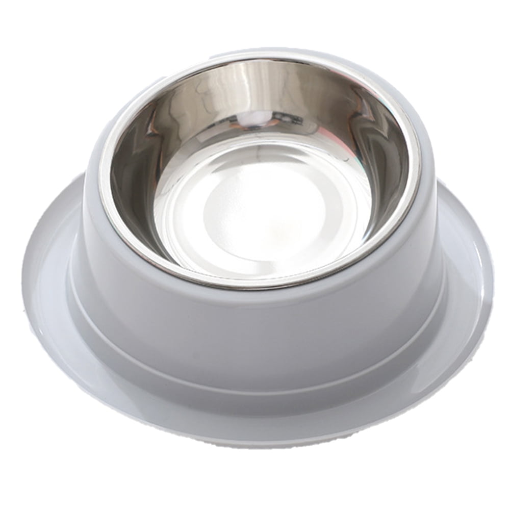Tilted Angle Dog Bowl, 15° Slanted Stainless Steel Dog Cat Food Bowl