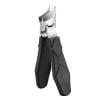 Slanted Edge Toenail Clippers for Thick Nails Sharp Beveled Blade Precision Ingrown Nail Cutter Stainless Steel Professional Podiatrist Pedicure Tool Black