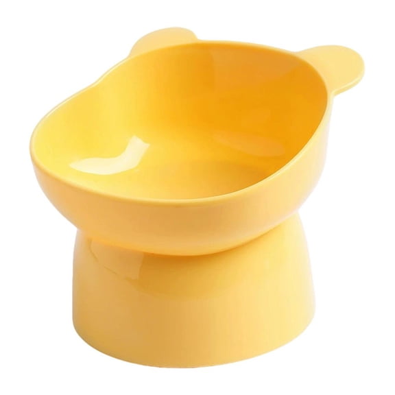 Slanted Elevated Dog Bowl,Raised Slanted Dog Bowl Stands,Elevated CatBowl 15 Tilted Raised Cat Food Water Bowls Anti-Vomiting Pet Feeder SlantedDog Bowls for Small Pets,Dishwasher Safe