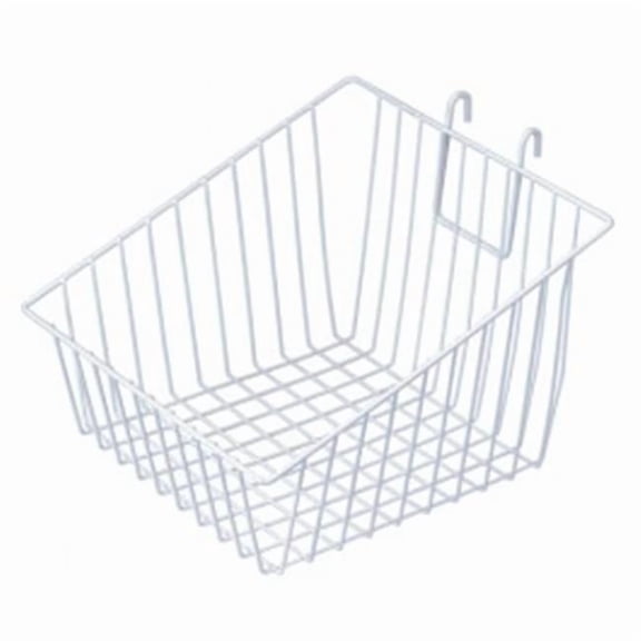 Slanted Grid Store Basket - 12 x 12 x 8 in.
