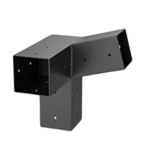 Slanted Roof Pergola Brackets Wall Mount With Hardware For 4x4 Inch Porch Gazebo Garden Supplies