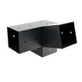 thumbnail image 1 of Slanted Roof Pergola Brackets Wall Mount with Hardware for 4X4 Inch Porch Gazebo, 1 of 9