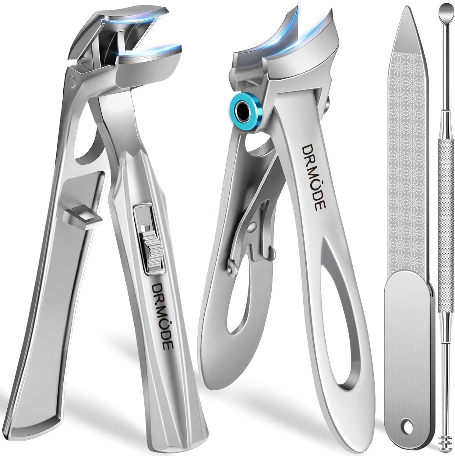 Slanted Toenail Clippers for Seniors Thick Toenails, Angled Head Large ...