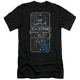 thumbnail image 1 of Slap Shot - Chalkboard - Premium Slim Fit Short Sleeve Shirt - Small, 1 of 2