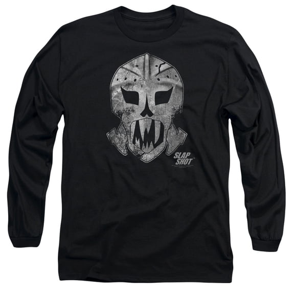 Slap Shot - Goalie Mask - Long Sleeve Shirt - Small