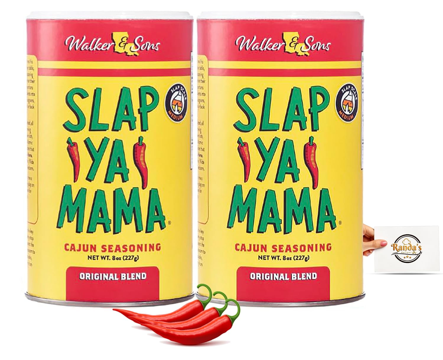 Slap Ya Mama All AIF4 Natural Cajun Seasoning from Louisiana, Original