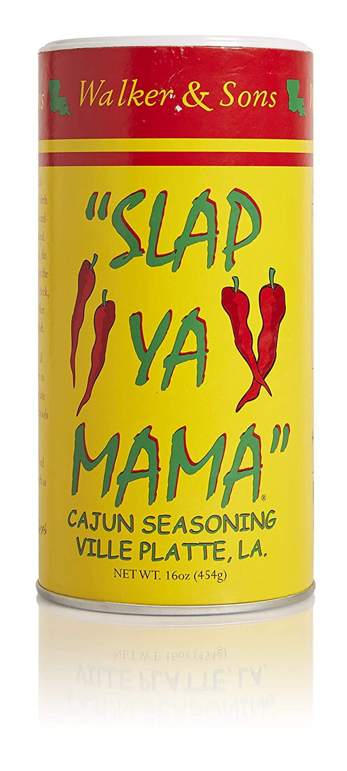  Slap Ya Mama Cajun Seasoning from Louisiana, Original Blend,  No MSG and Kosher, 4 Ounce : Slap Your Momma Seasoning : Grocery & Gourmet  Food