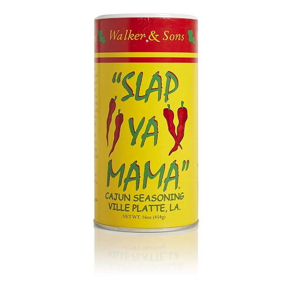 Slap Ya Mama All Natural Cajun Seasoning from Louisiana, Original Blend, MSG Free and Kosher, 16 Ounce