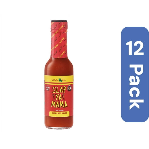 Slap Ya Mama Cajun Hot Sauce 5 oz (Pack Of 12)