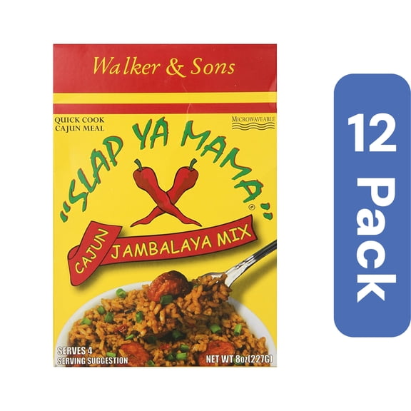 Slap Ya Mama Cajun Jambalaya Mix 8 oz (Pack Of 12)
